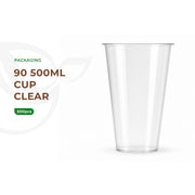 90 - 500ml (500pcs) Cup Clear