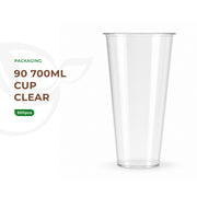 90 - 700ml (500pcs) Cup Clear