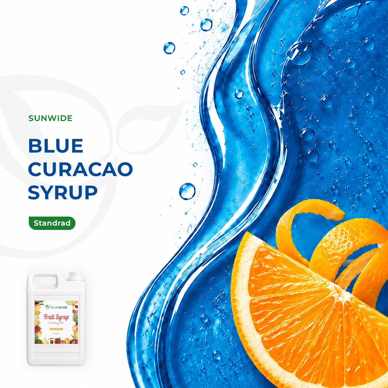 Blue Curacao Syrup 2.5kg (6 Btls/1 Carton)