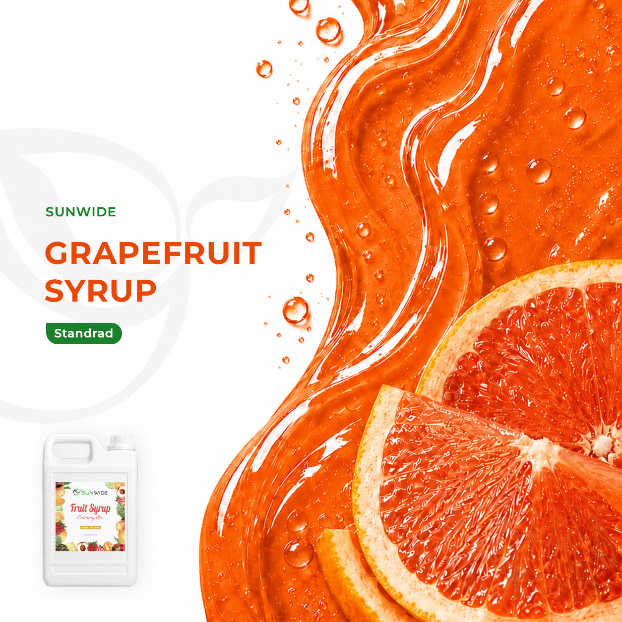 Grapefruit Syrup 2.5kg