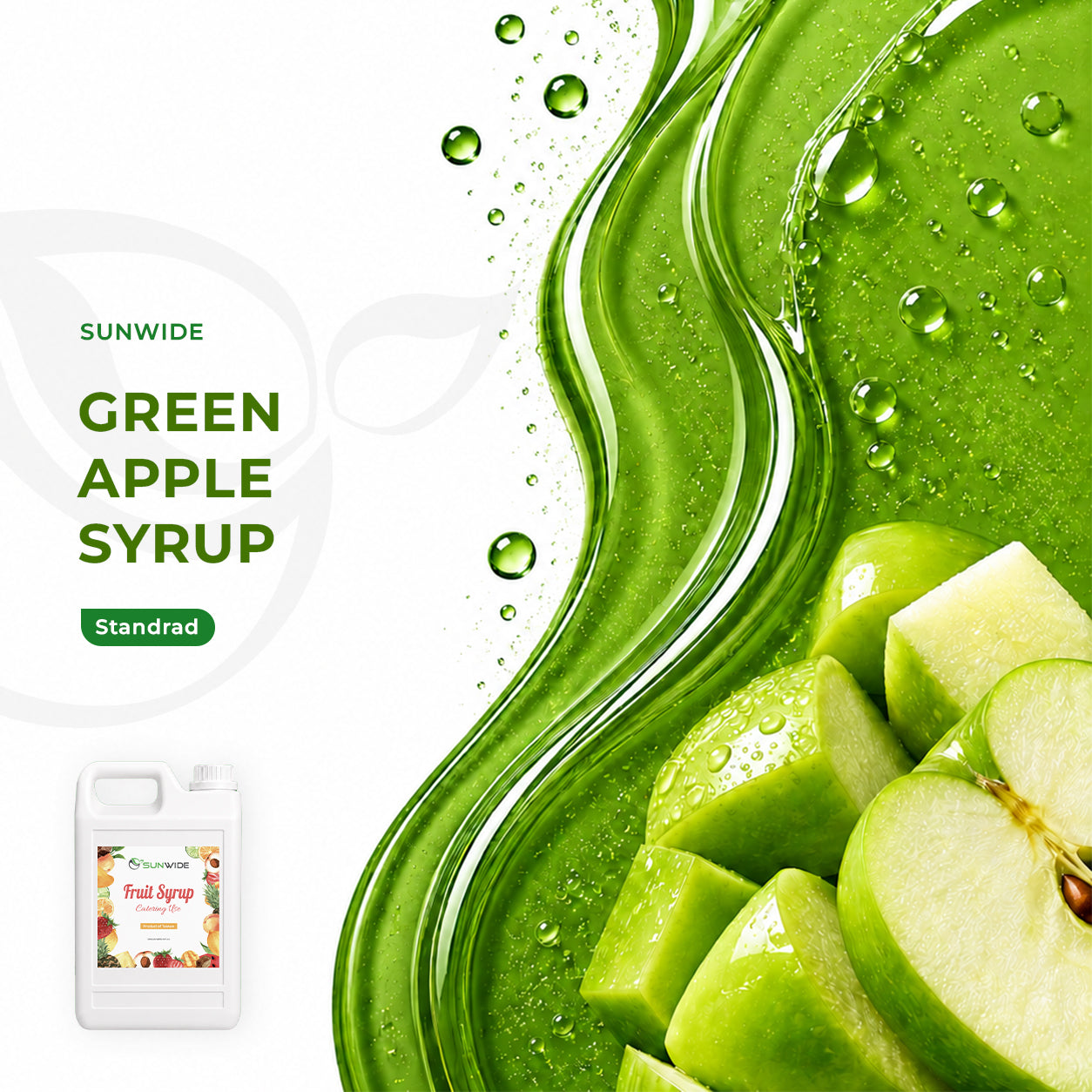 Green Apple Syrup 2.5kg