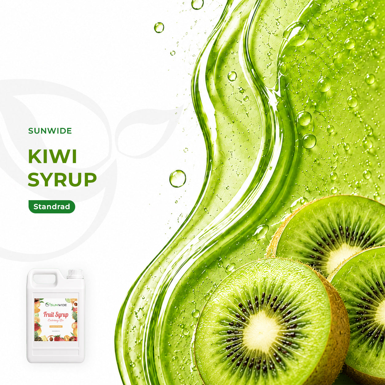 Kiwi Syrup 2.5kg