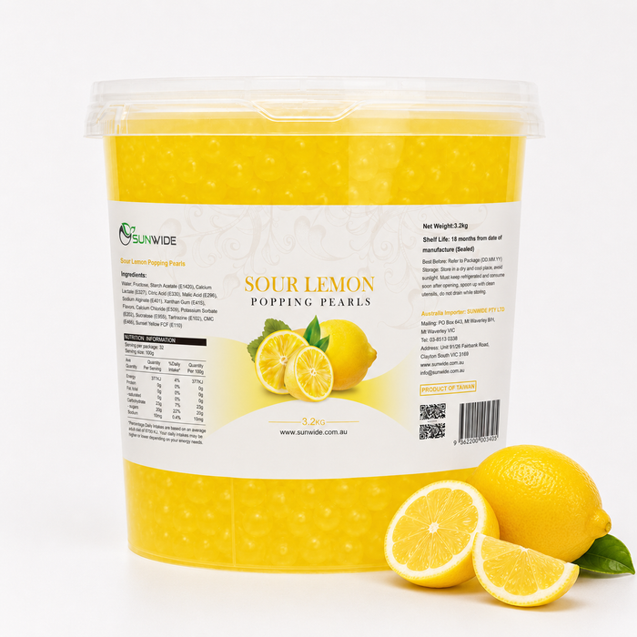 Popping Pearls - Sour Lemon 3.2kg