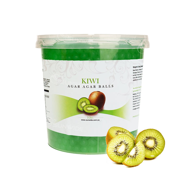 Agar Agar Balls - Kiwi 3.2kg