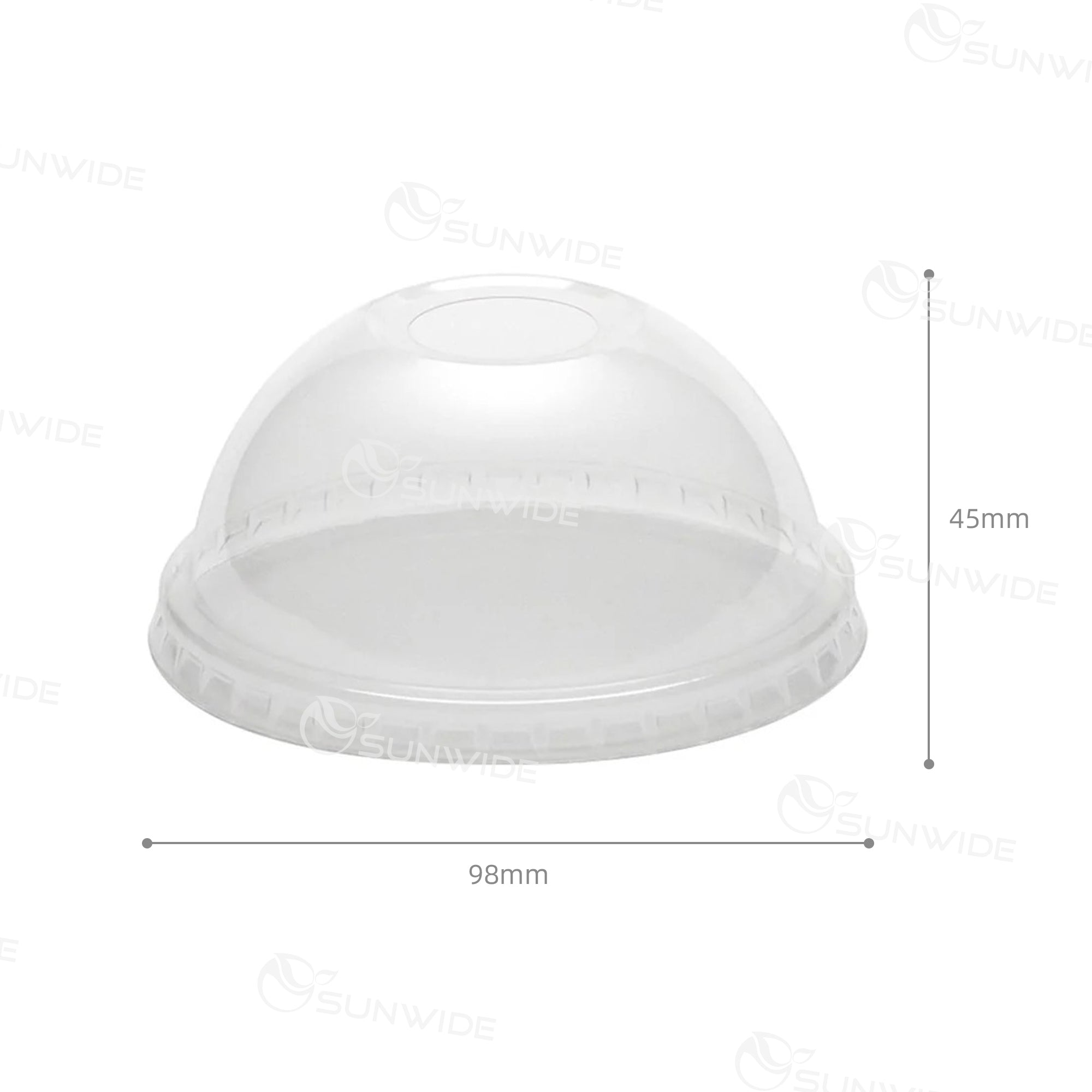 95 - Dome Lid with Hole 1000pcs