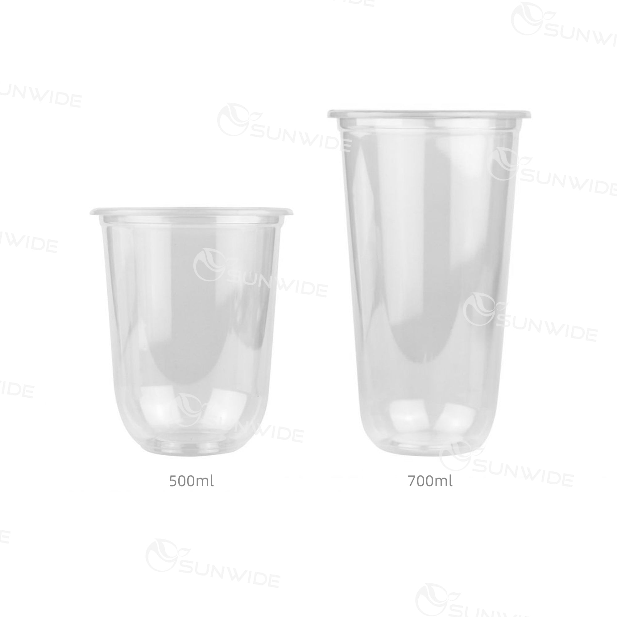 95 - PPQ500 U-Shaped Plastic Cup 1000pcs