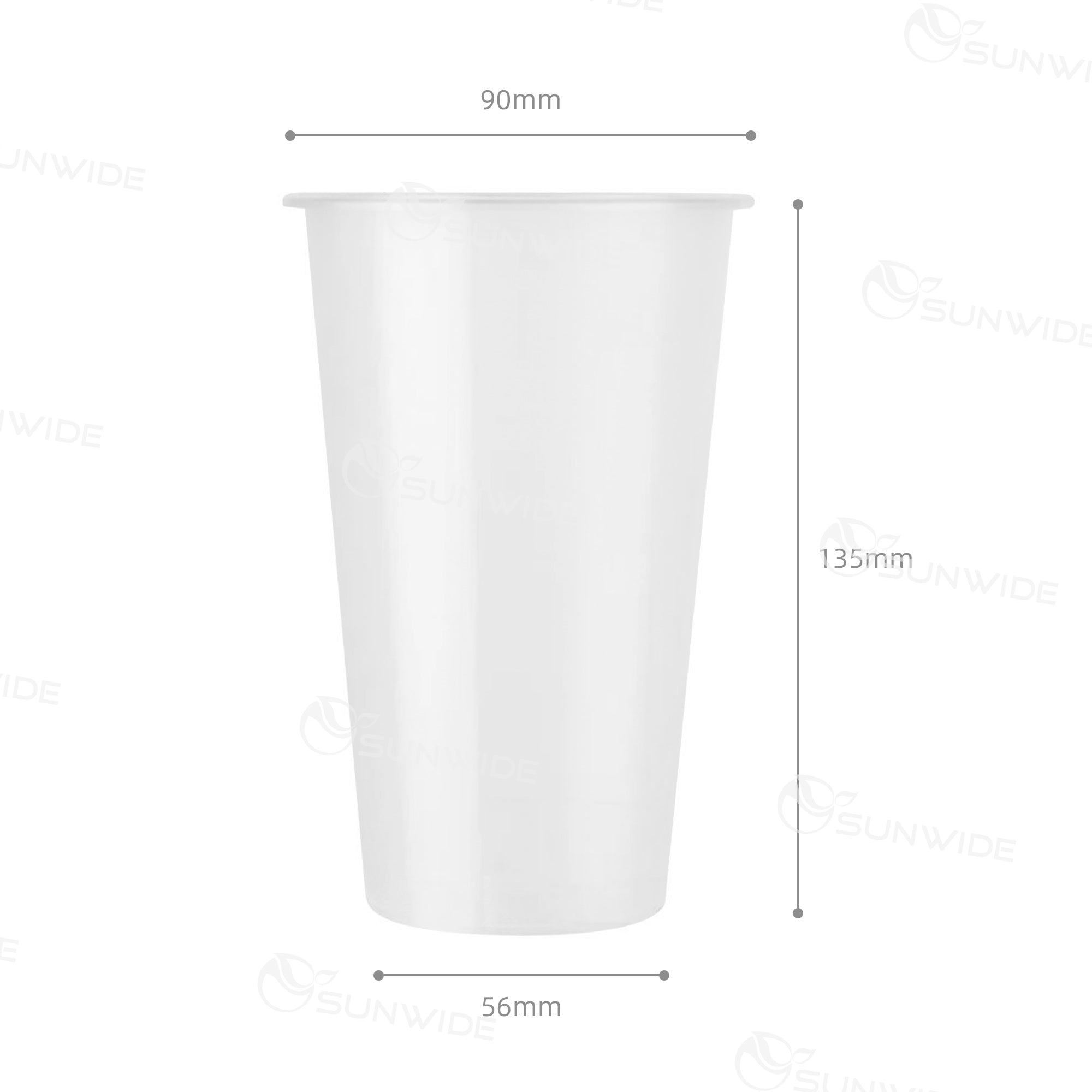 90 - 500ml (500pcs) Cup Clear