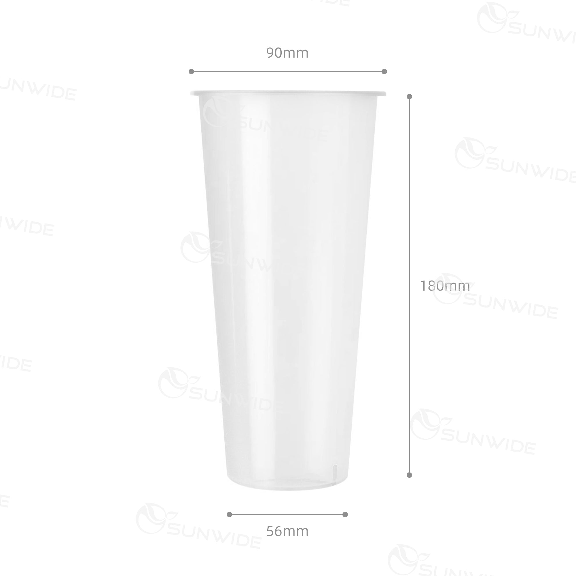 90 - 700ml (500pcs) Cup Clear