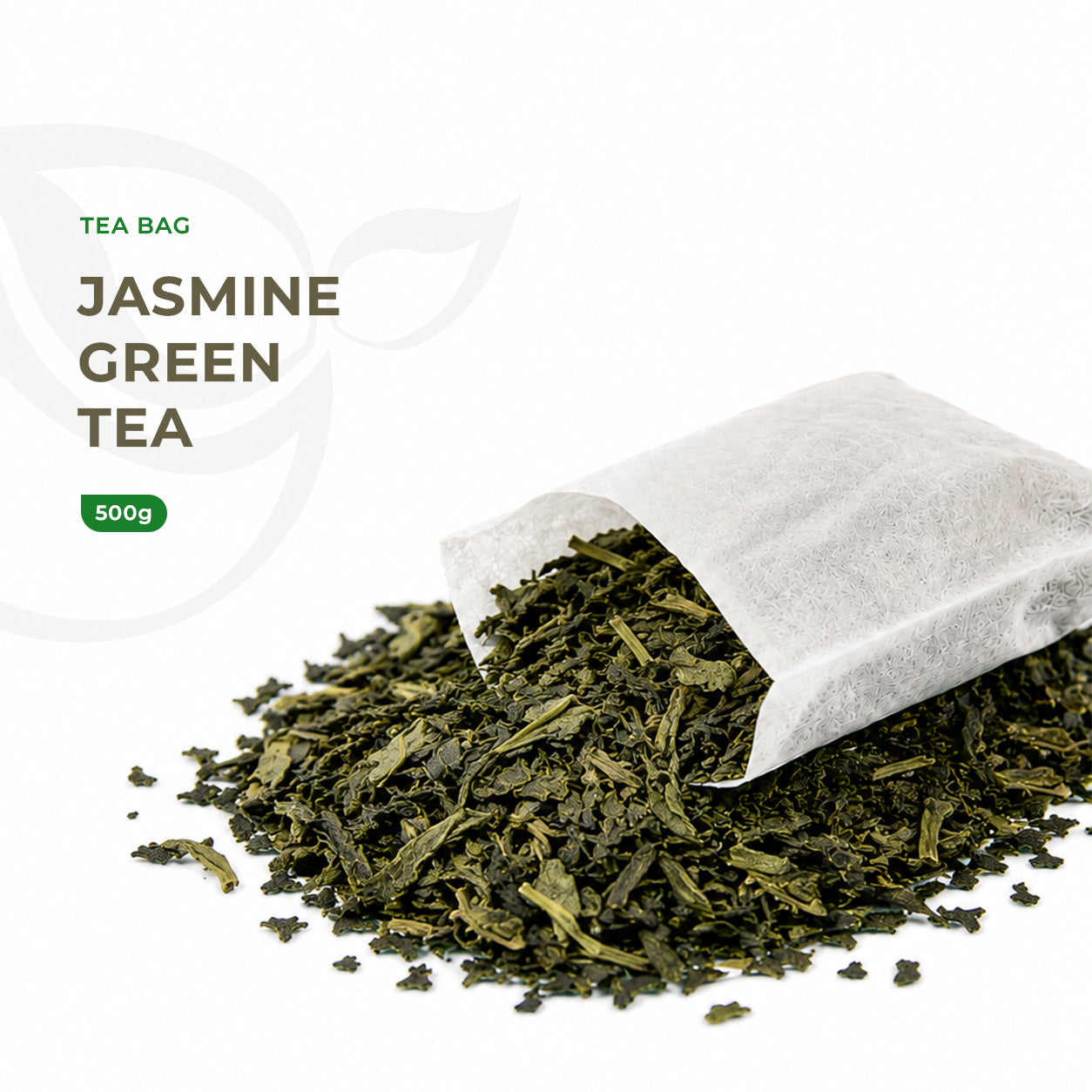 Jasmine Green Tea Bag Fresh Brew x 50pcs