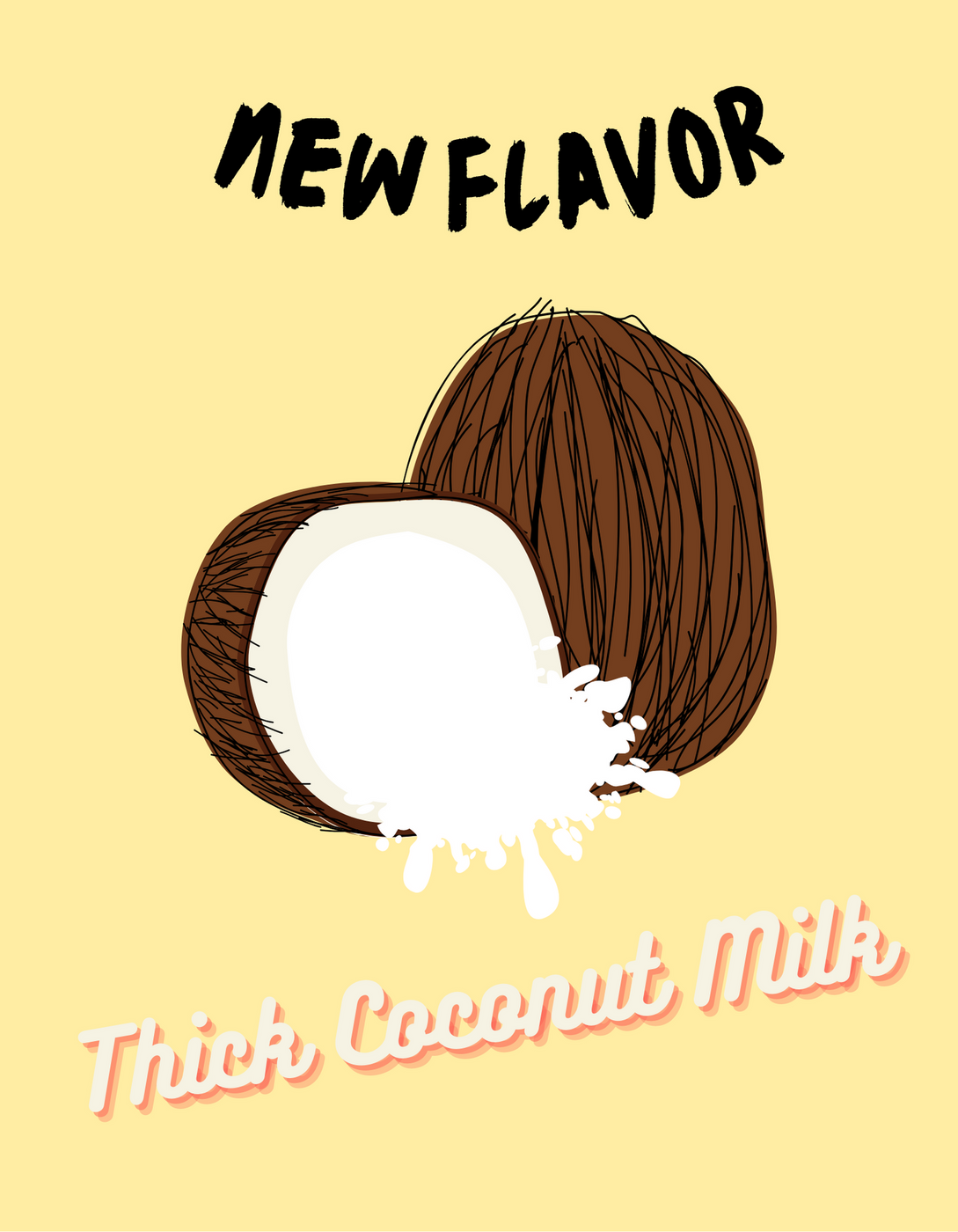 Thick Coconut Milk 1kg — Sunwide Bubble Tea